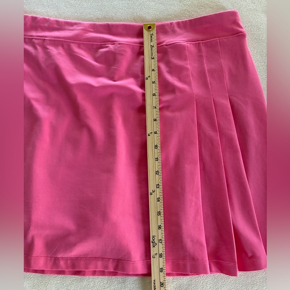 Chico’s Skort Size 3 or XL Pink Built-In Shorts Stretch Pickleball Tennis Golf - Picture 11 of 16